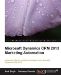 Cover: Microsoft Dynamics CRM 2013 Marketing Automation - Packt Publishing