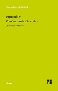 Abbildung von: Vom Wesen des Seienden - Meiner