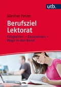 Cover: Berufsziel Lektorat - UTB