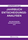 Cover: Jahrbuch Entscheidungsanalysen - Reguvis Fachmedien