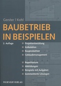 Cover: Baubetrieb in Beispielen - Reguvis Fachmedien