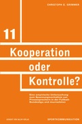 Cover: Kooperation oder Kontrolle? - Herbert von Halem Verlag