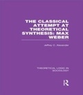 Cover: Classical Attempt at Theoretical Synthesis - Routledge
