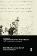 Cover: Legal Histories of the British Empire - Routledge