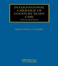 Cover: International Carriage of Goods by Road: CMR - Informa Law