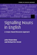Cover: Signalling Nouns in English - Cambridge University Press