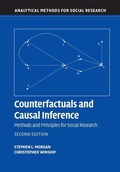 Cover: Counterfactuals and Causal Inference - Cambridge University Press