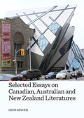 Cover: Selected Essays on Canadian, Australian and New Zealand Literatures - Cambridge Scholars Publishing