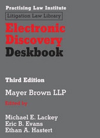 Abbildung von: Electronic Discovery Deskbook - Practising Law Institute
