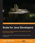 Cover: Scala for Java Developers - Packt Publishing