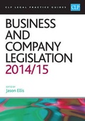Cover: Business and Company Legislation 2014/2015 - College of Law Publishing