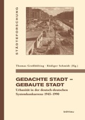 Cover: Gedachte Stadt - Gebaute Stadt - B&ouml;hlau