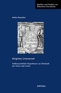 Enlarge image Cover: Origines Livonorum - Böhlau