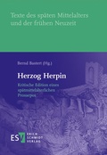 Cover: Herzog Herpin - Erich Schmidt Verlag