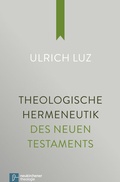 Abbildung von: Theologische Hermeneutik des Neuen Testaments - Vandenhoeck & Ruprecht
