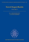Cover: Novel Superfluids - Oxford University Press