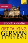 Cover: Get Talking German in Ten Days Beginner Audio Course - Teach Yourself Books