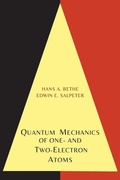 Cover: Quantum Mechanics of One- And Two-Electron Atoms - Martino Fine Books