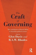 Cover: The Craft of Governing - Allen & Unwin