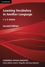 Cover: Learning Vocabulary in Another Language - Klett