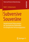 Cover: Subversive Souver&auml;ne - Springer VS