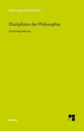 Cover: Disziplinen der Philosophie - Meiner