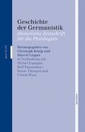 Cover: Geschichte der Germanistik - Wallstein
