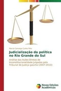 Bild: Judicializacao da politica no Rio Grande do Sul - Novas Edicoes Academicas
