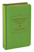 Cover: Gardener's One Line a Day - Chronicle Books