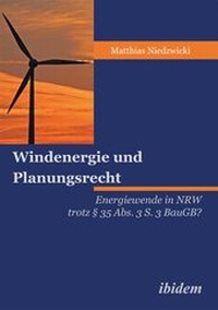 Abbildung von: Windenergie und Planungsrecht - ibidem