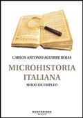 Cover: Microhistoria italiana : modo de empleo - Ediciones de Intervenci&oacute;n Cultural