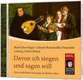 Cover: CD Davon ich singen und sagen will - Gerth Medien