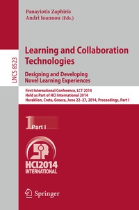 Abbildung von: Learning and Collaboration Technologies: Designing and Developing Novel Learning Experiences - Springer