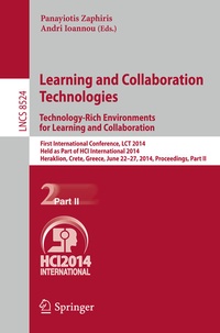 Abbildung von: Learning and Collaboration Technologies: Technology-Rich Environments for Learning and Collaboration. - Springer
