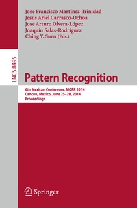 Enlarge image Cover: Pattern Recognition - Springer
