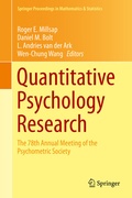 Cover: Quantitative Psychology Research - Springer