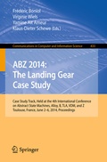 Cover: ABZ 2014: The Landing Gear Case Study - Springer