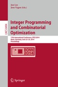 Cover: Integer Programming and Combinatorial Optimization - Springer