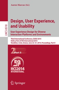 Abbildung von: Design, User Experience, and Usability: User Experience Design for Diverse Interaction Platforms and Environments - Springer