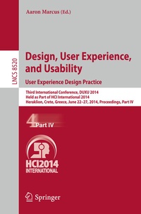 Abbildung von: Design, User Experience, and Usability: User Experience Design Practice - Springer