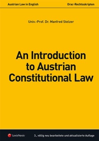 Enlarge image Cover: An Introduction to Austrian Constitutional Law - LexisNexis Verlag ARD ORAC GmbH