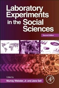 Cover: Laboratory Experiments in the Social Sciences - Academic Press