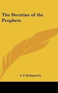 Cover: The Doctrine of the Prophets - Kessinger Publishing Co