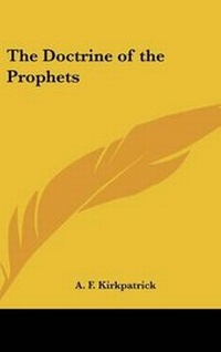 Enlarge image Cover: The Doctrine of the Prophets - Kessinger Publishing Co