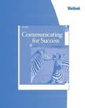 Cover: Workbook for Hyden/Jordan/Steinauer's Communicating for Success, 3rd - South-Western