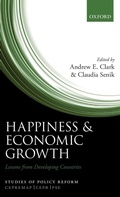 Cover: Happiness and Economic Growth - Oxford University Press