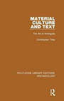 Cover: Material Culture and Text - Routledge