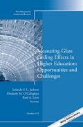Cover: Measuring Glass Ceiling Effects in Higher Education: Opportunities and Challenges - Wiley