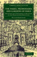 Cover: The Parks, Promenades and Gardens of Paris - Cambridge University Press