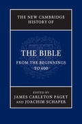 Abbildung von: The New Cambridge History of the Bible: Volume 1, From the Beginnings to 600 - Cambridge University Press